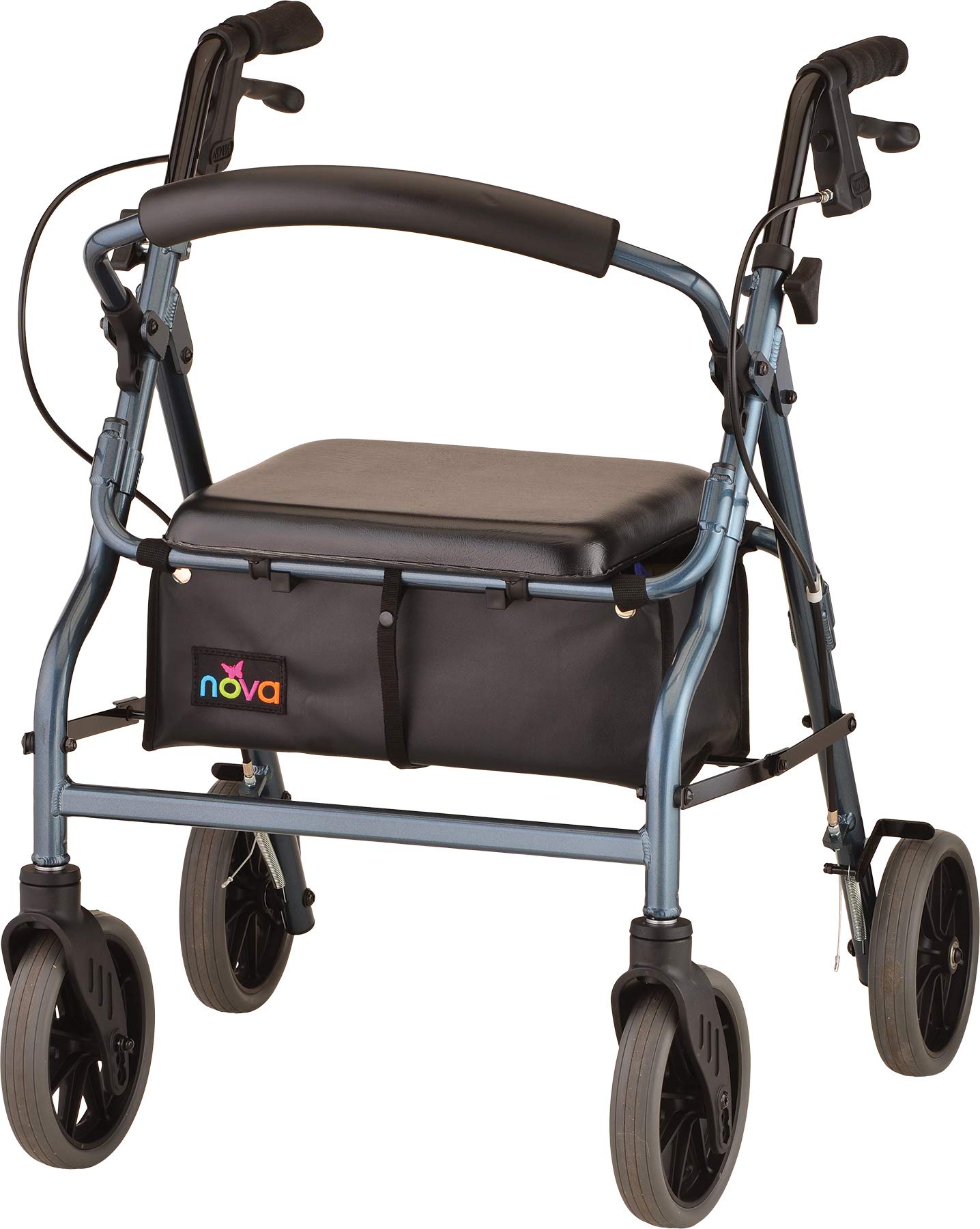 Amazon.com: NOVA Zoom 20 Rollator Walker for Seniors, Rolling